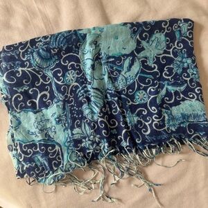Lilly Pulitzer Cape Cod islands scarf (retired pattern)